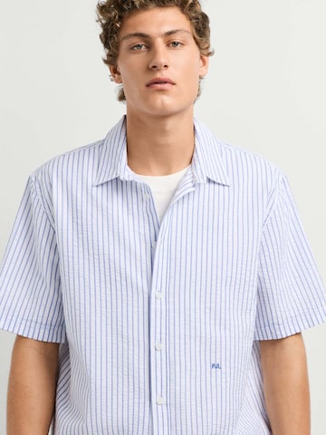 Pepe Jeans Comfort fit Button Up Shirt 'Ronnier' in White