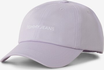 Tommy Jeans Cap in Purple: front