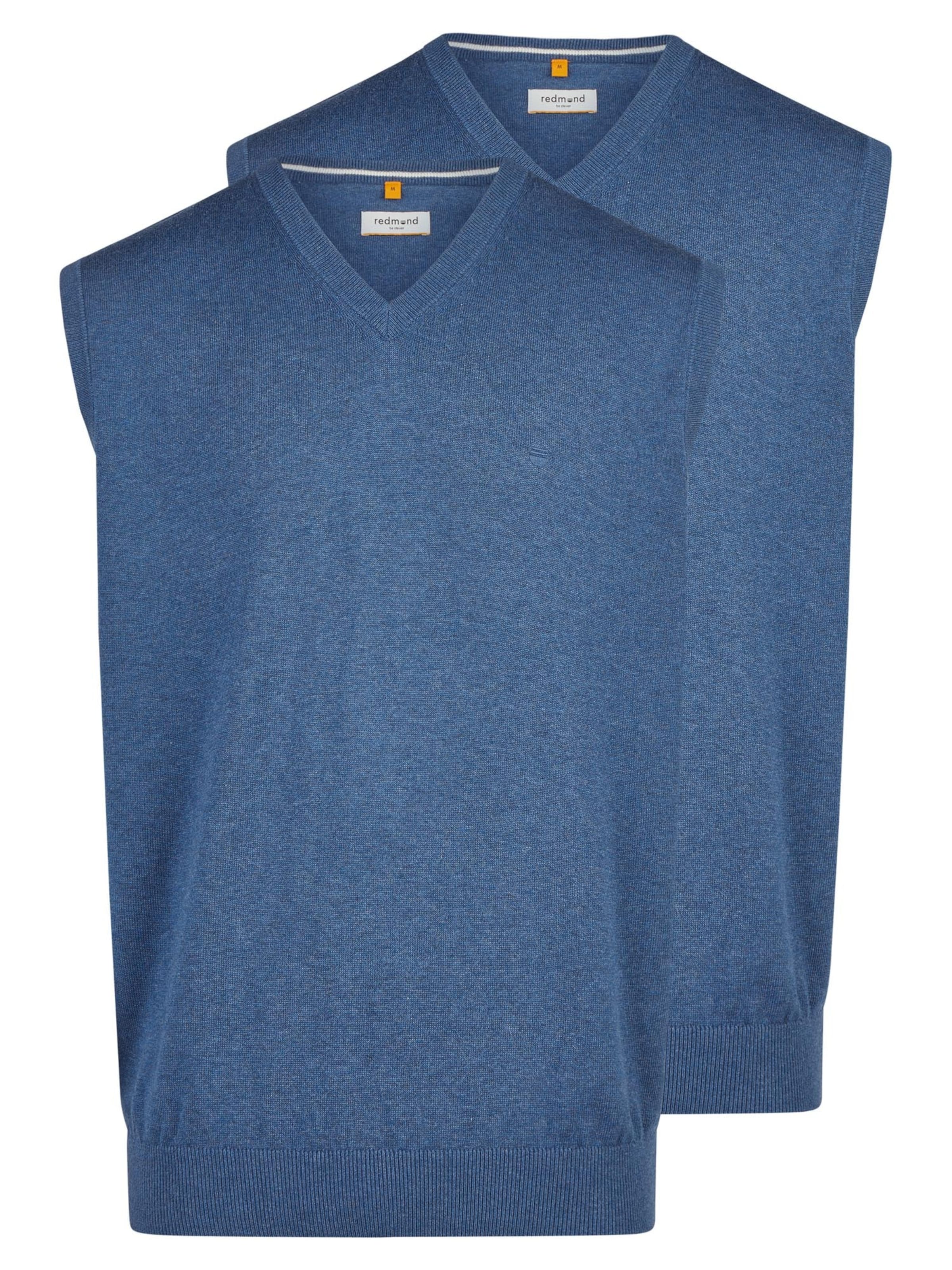 redmond Sweater 'Basic' in Blue: front