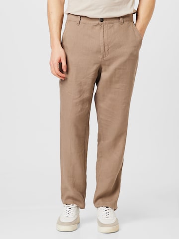 Regular Pantalon chino UNITED COLORS OF BENETTON en gris : devant