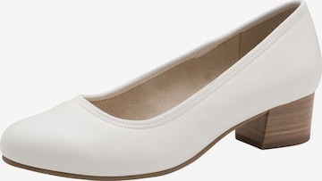 JANA Pumps in White: front