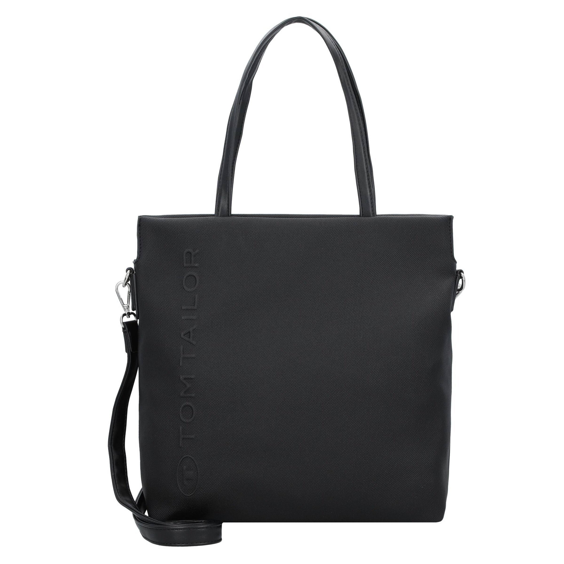TOM TAILOR Shoulder bag 'Rosa' in Black: front