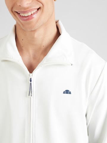 ELLESSE Кофта на молнии в Белый