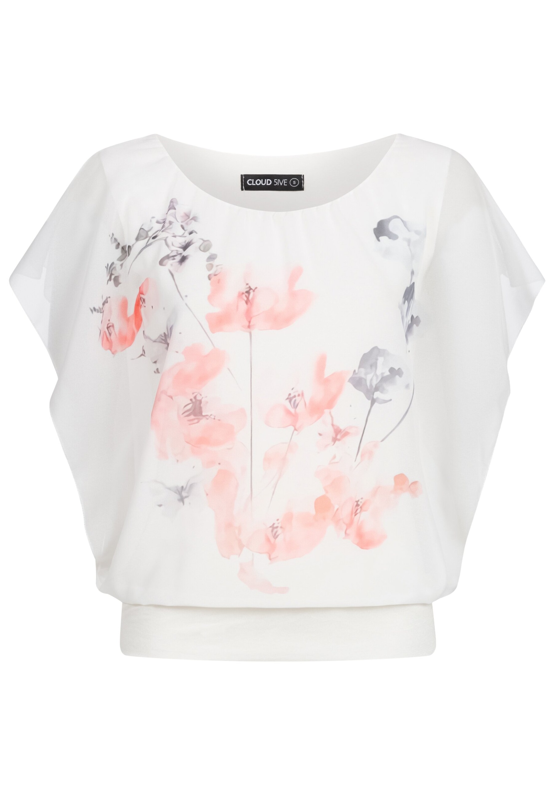 Cloud5ive Halenka – bílá: přední strana