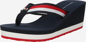 TOMMY HILFIGER Pantoletter i blå: forside