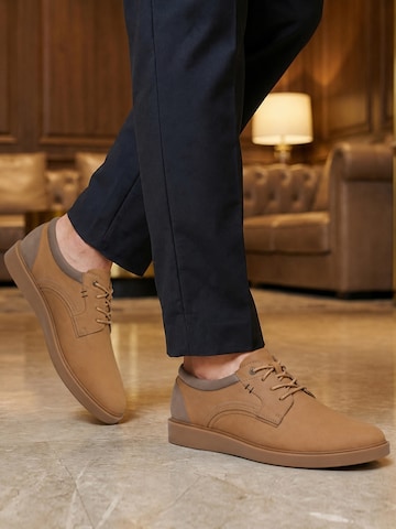 ALLTHEMEN Schnürschuh 'Leicht'‌‌‌‌‌ in Braun