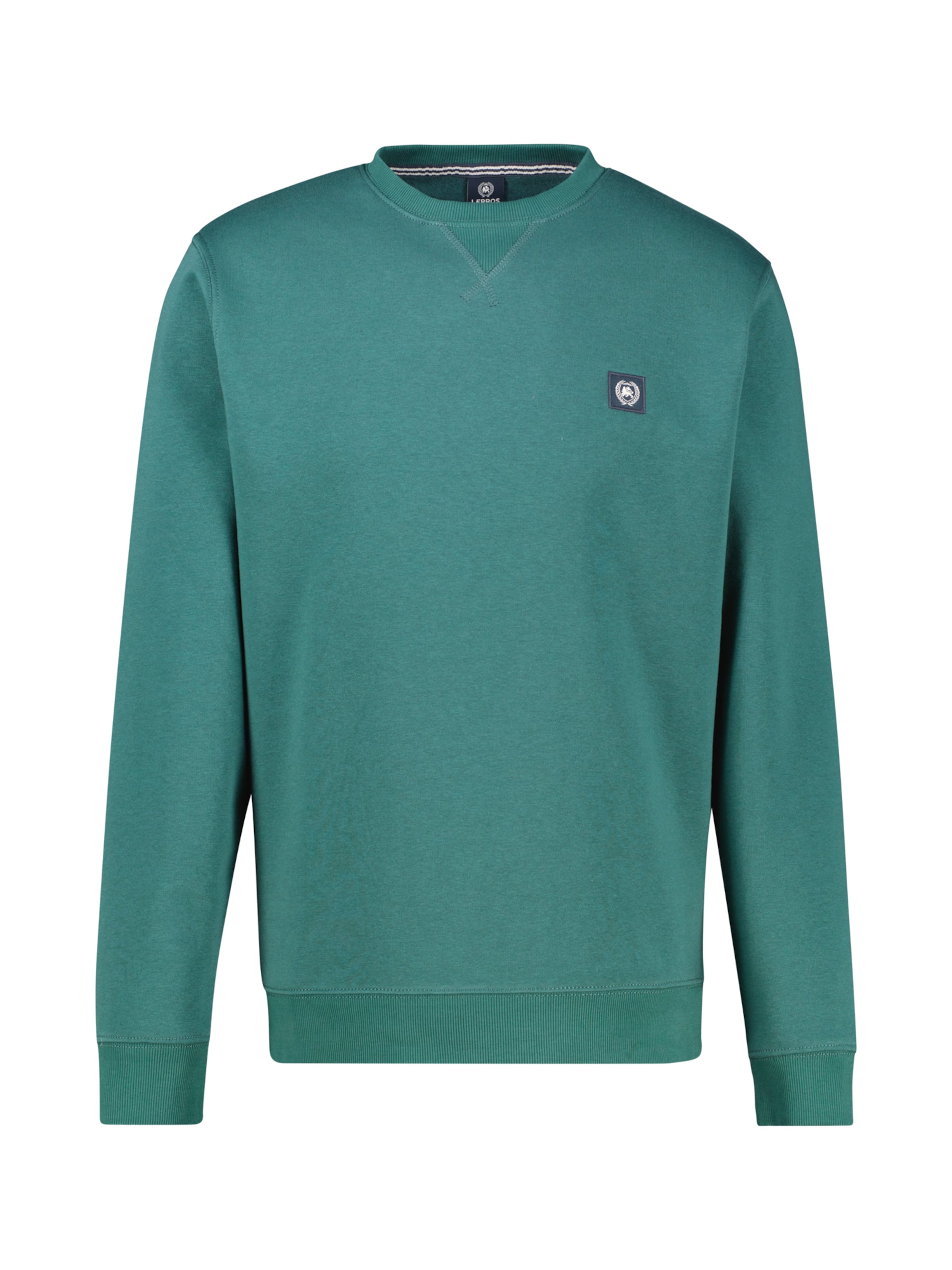 LERROS Sweatshirt in Groen: voorkant