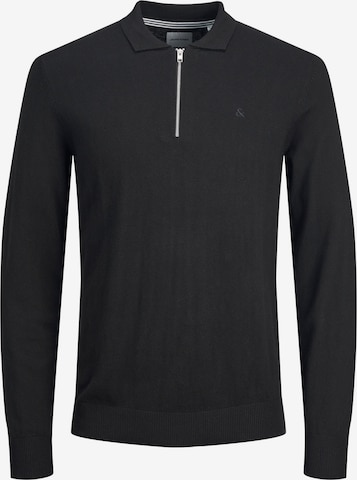 JACK & JONES Sweater 'EMIL' in Black: front