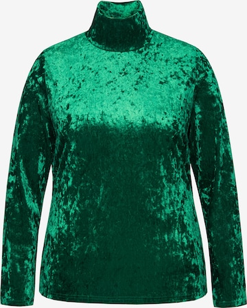T-shirt Ulla Popken en vert : devant