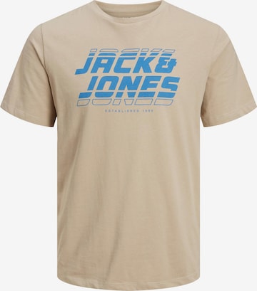 JACK & JONES Majica 'ELLIOT' | vijolična barva: sprednja stran