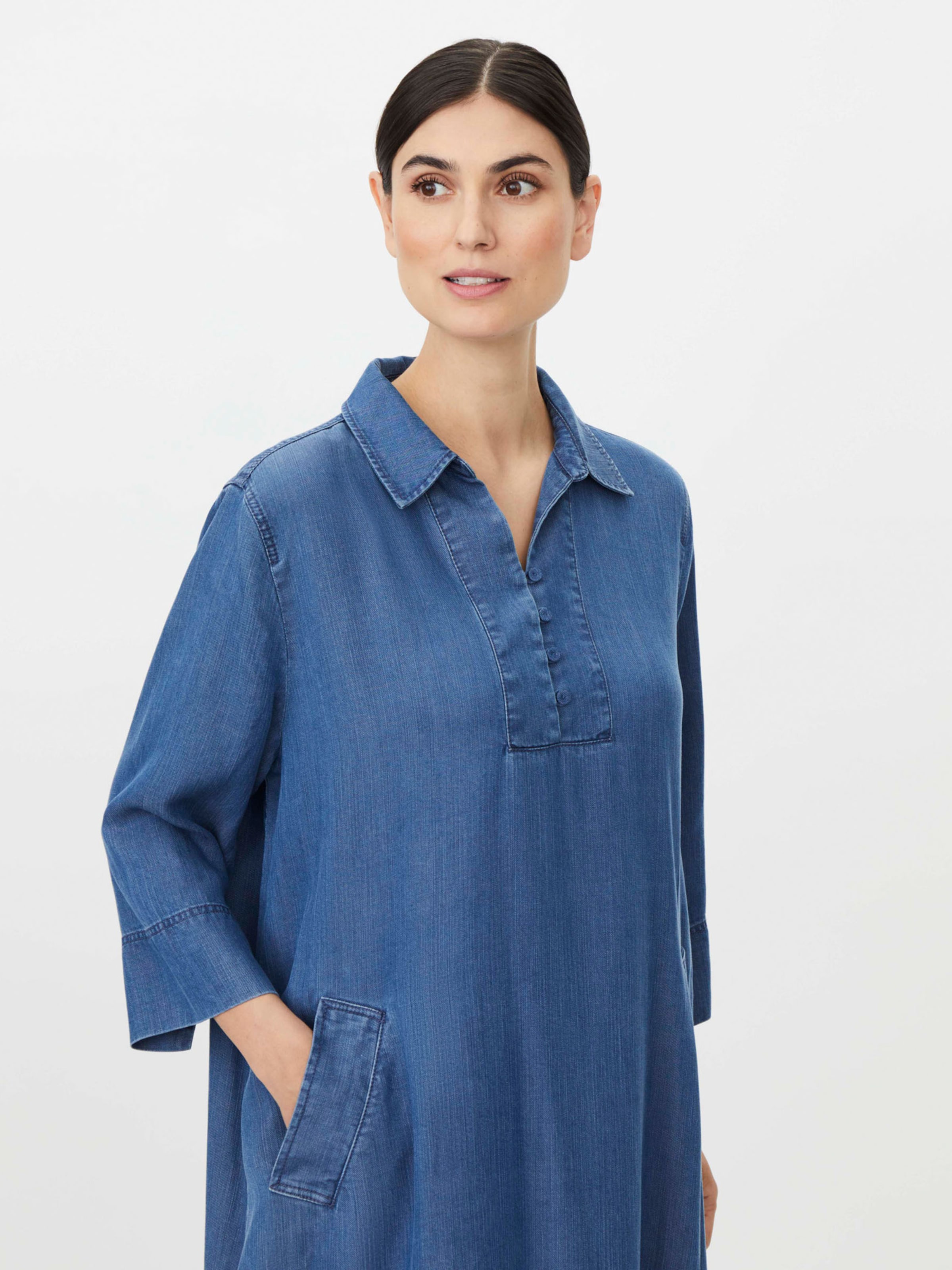 Masai Jurk 'MaNahlia' in Blauw: voorkant
