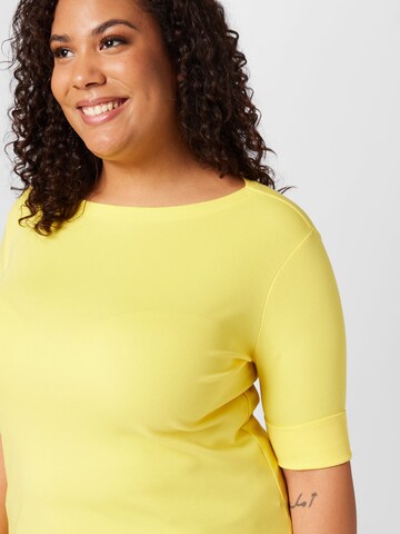T-shirt 'JUDY' Lauren Ralph Lauren Plus en jaune