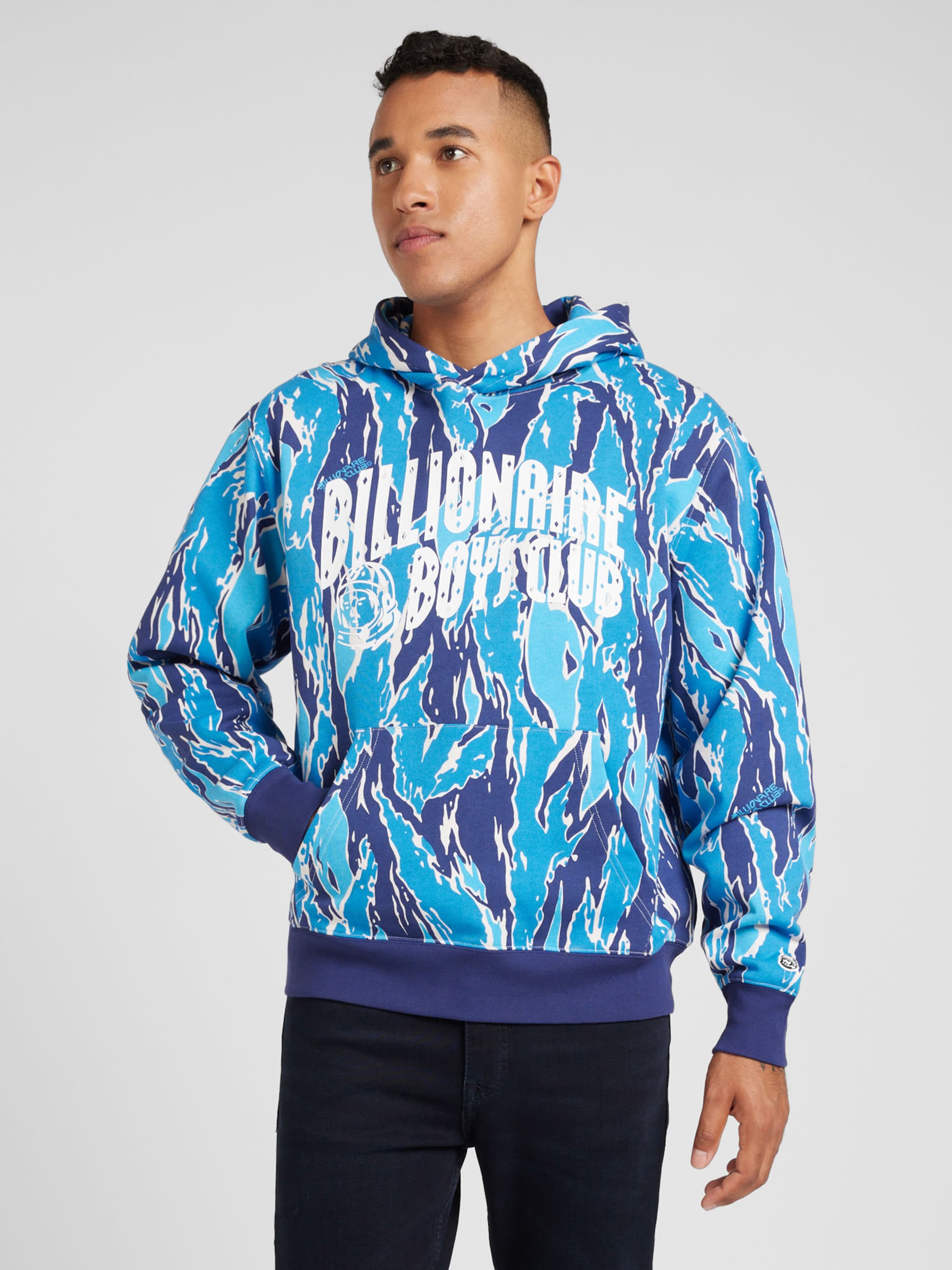 Billionaire Boys Club Sweatshirt in Marine Blue Azure ABOUT YOU