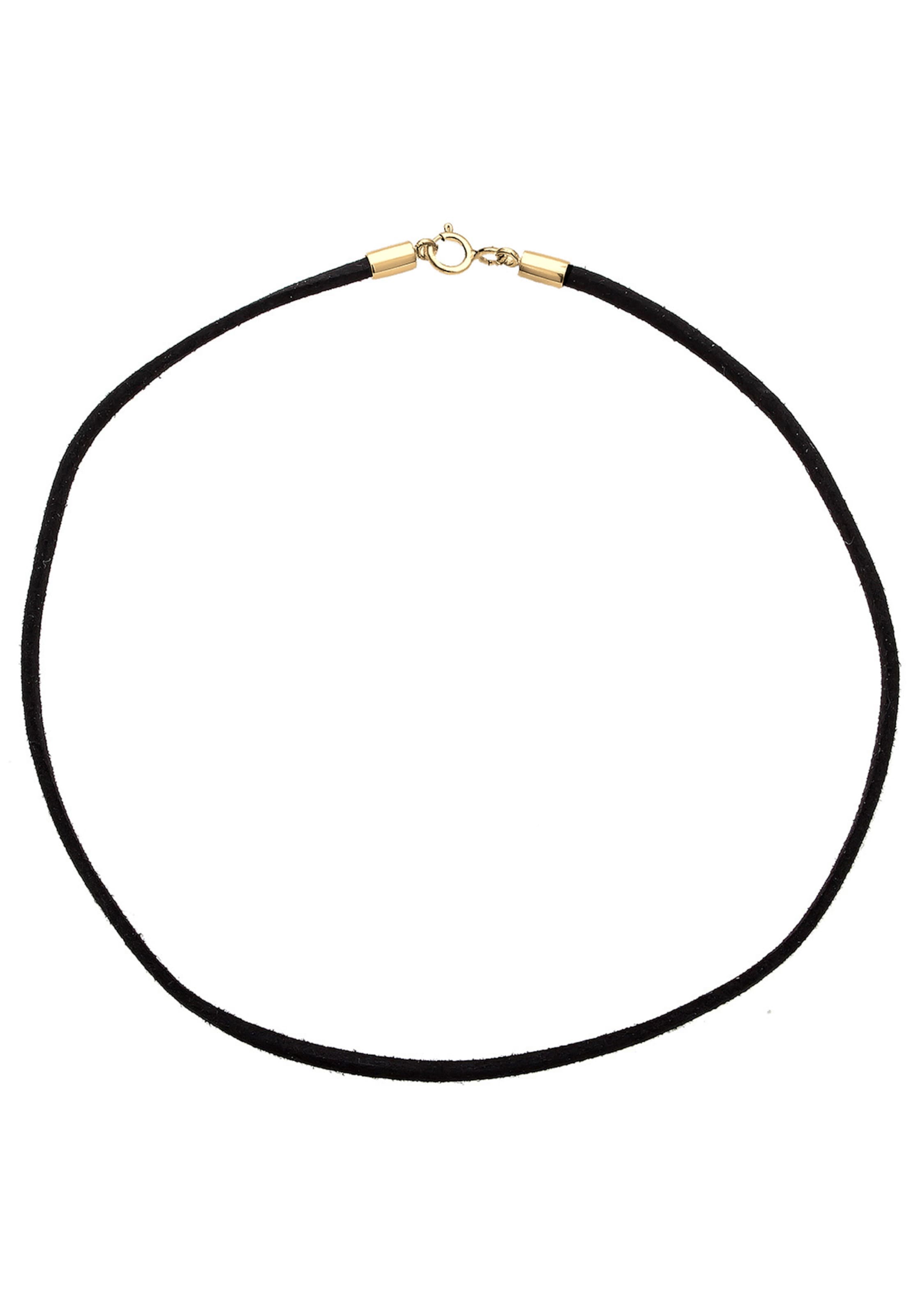 ELLI Ketting in Zwart: voorkant