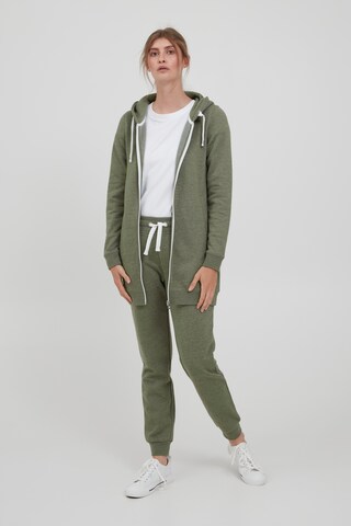 Oxmo Sweat jacket 'Olinda' in Green