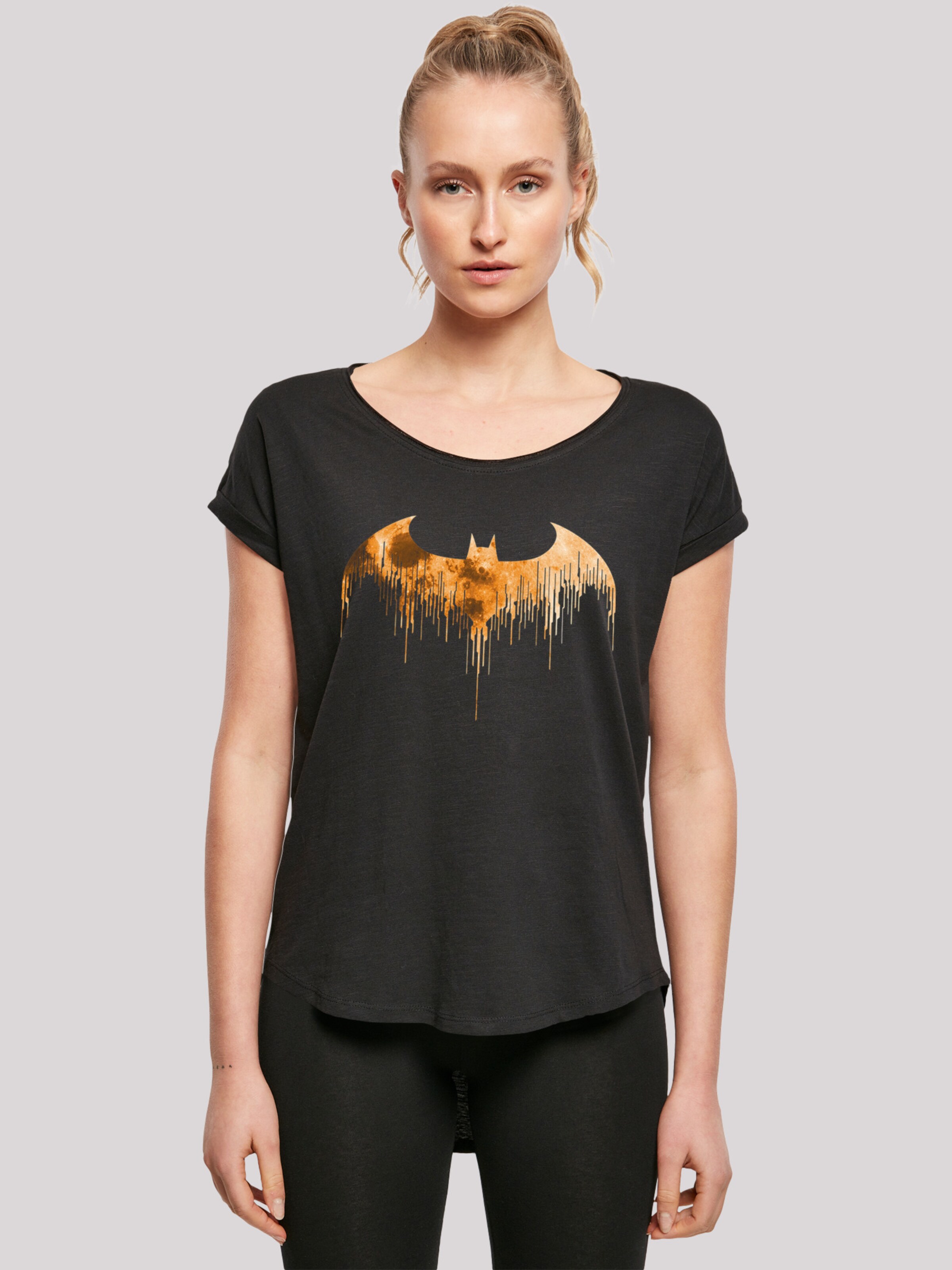 F4NT4STIC Shirt 'DC Comics Batman Arkham Knight Halloween Moon' in Black |  ABOUT YOU