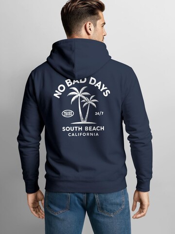 Neverless Sweatshirt 'No Bad Days' in Blue