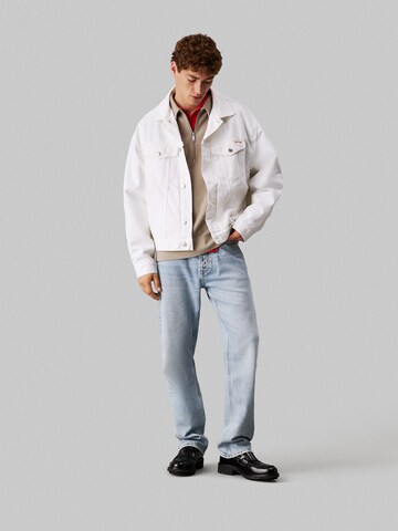 Veste mi-saison Calvin Klein Jeans en blanc