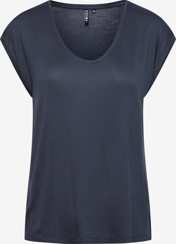 PIECES Shirt 'Billo' in Blauw: voorkant