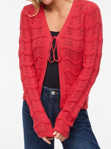 VILA - Cárdigan 'VIWave' en rojo