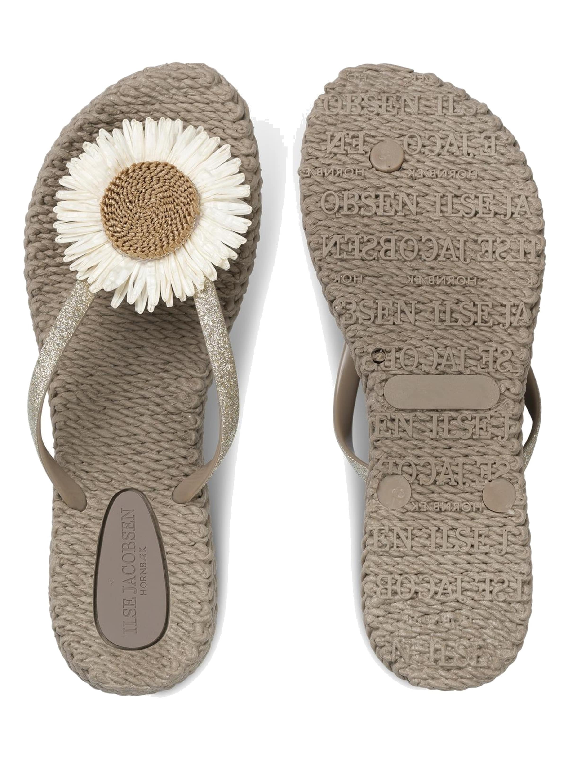 ILSE JACOBSEN Sandaal 'Cheerful 16' in Beige