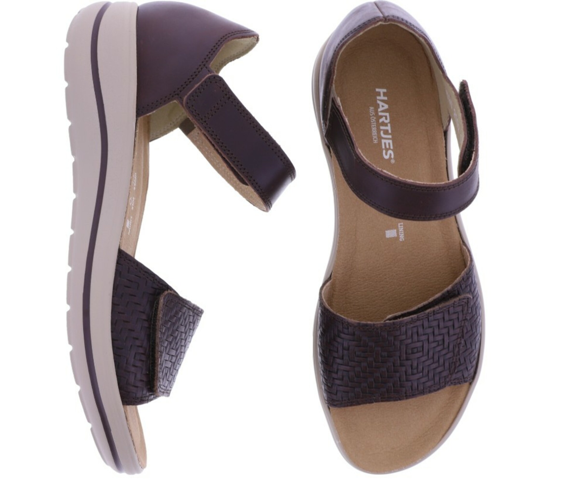 Hartjes Sandals in Brown