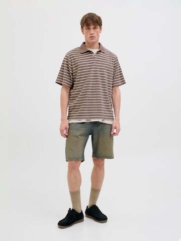 JACK & JONES Shirt 'JORGEN' in Brown