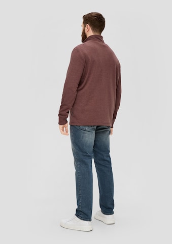 s.Oliver Men Big Sizes Sweatshirt in Red