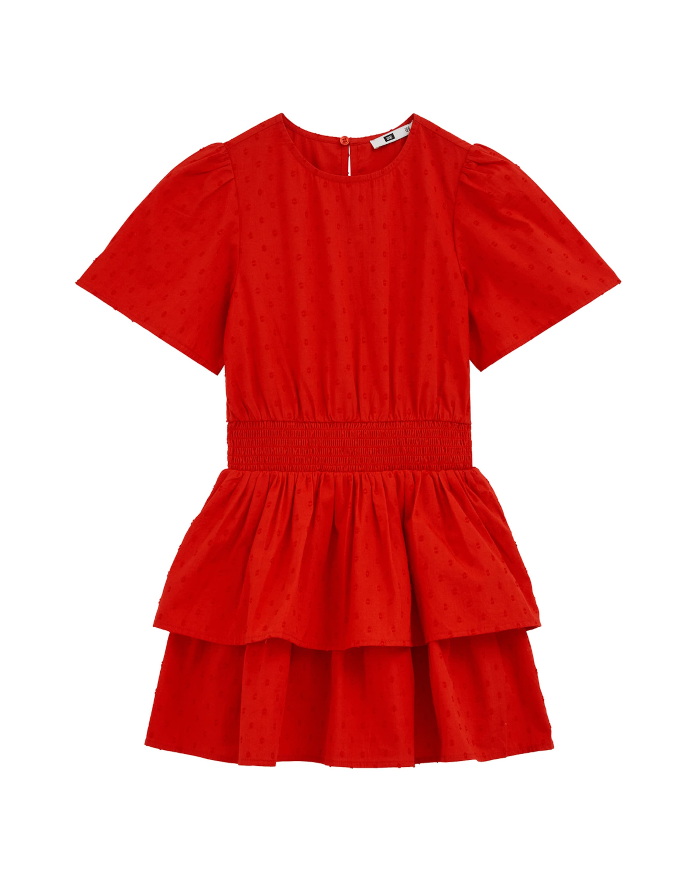 Robe WE Fashion en rouge : devant