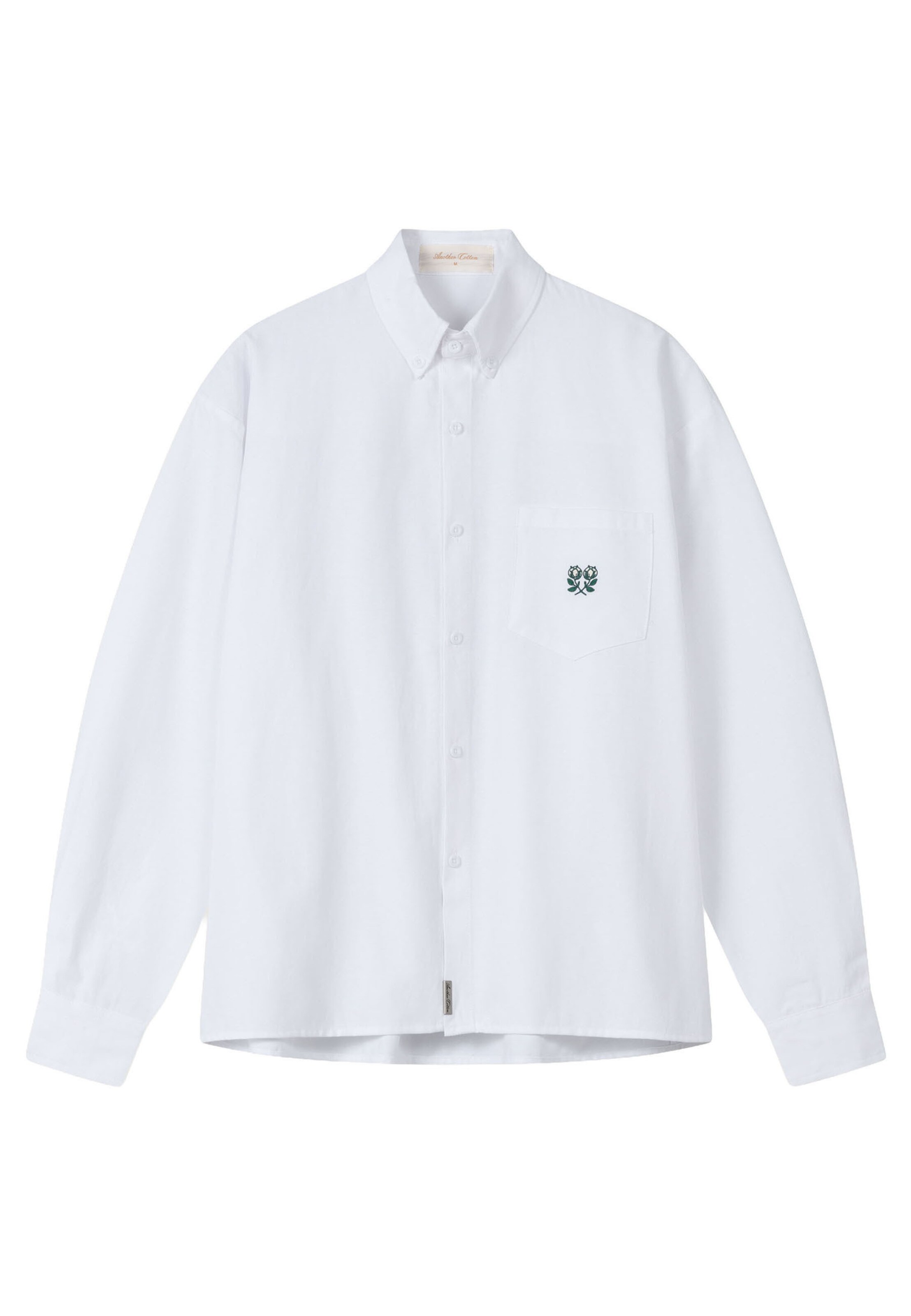 Camicia 'Everyday' di Another Cotton Lab in bianco: frontale