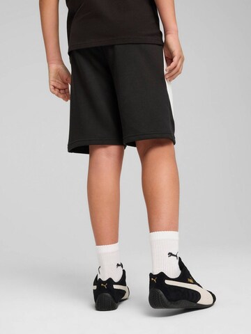 PUMA Regular Sportbroek 'Puma Bmw Mms Kids Sweat Shorts Black' in Zwart
