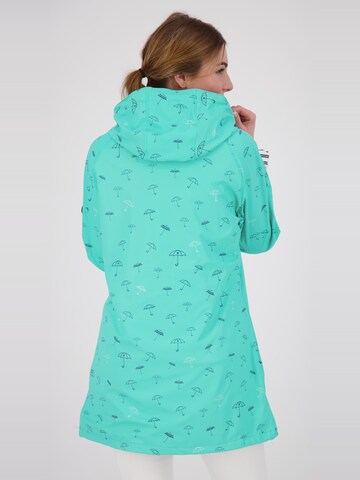 ankerglut Functionele mantel 'Regenjacke Friesennerz Ankerglutbucht Damen Übergangsjacke Kapuze' in Blauw