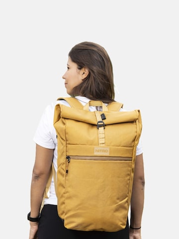 Sac à dos NITRO en orange : devant