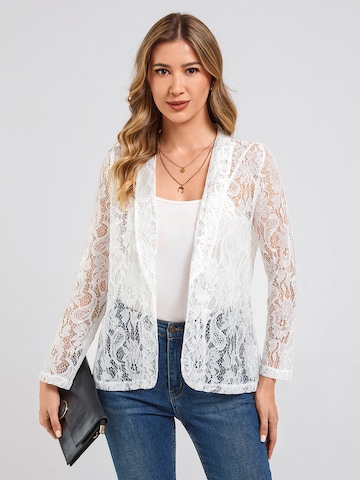 LapaPlus Kofta 'Women Tops' i vit: framsida