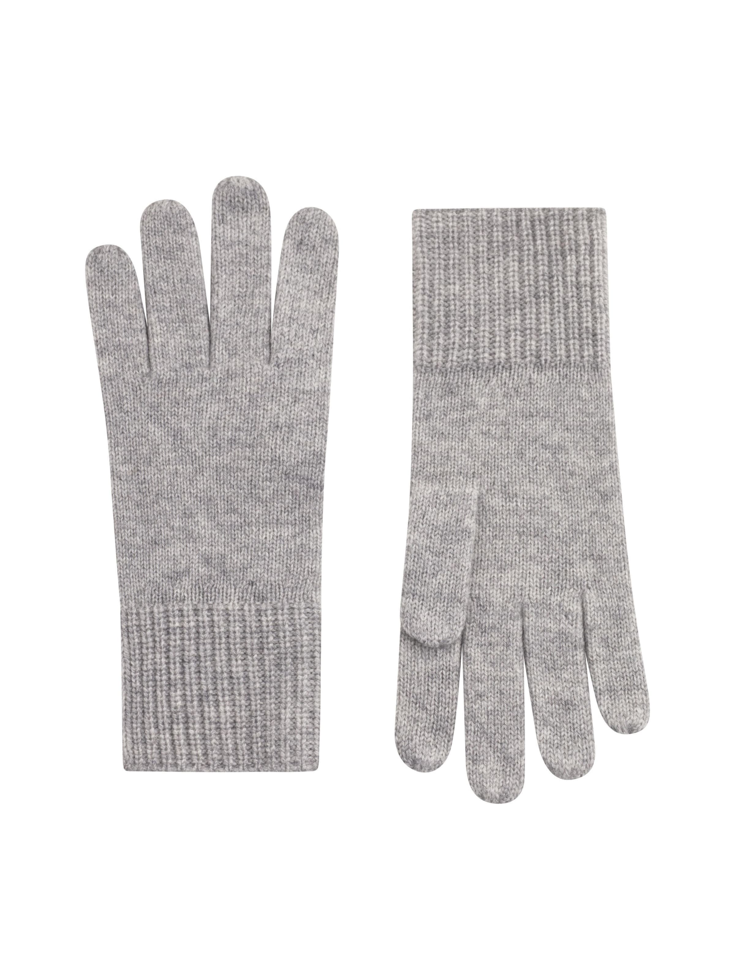 CODELLO Vingerhandschoenen in Grijs: voorkant