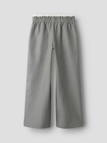 NAME IT Wide leg Byxa 'NKFOJETTO' i grå