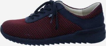 Finn Comfort Athletic Lace-Up Shoes in Red
