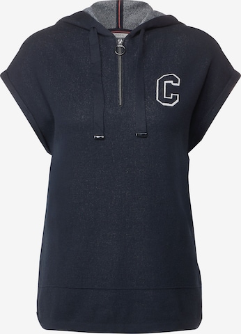 CECIL Sweatshirt in Blue: front