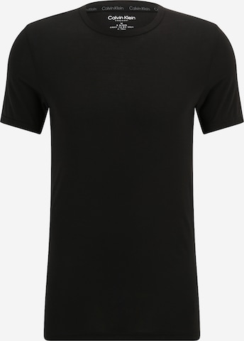 T-Shirt Calvin Klein Underwear en noir : devant