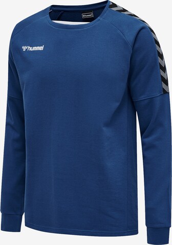 Felpa sportiva di Hummel in blu: frontale