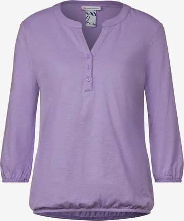 STREET ONE Shirt in Purple: front