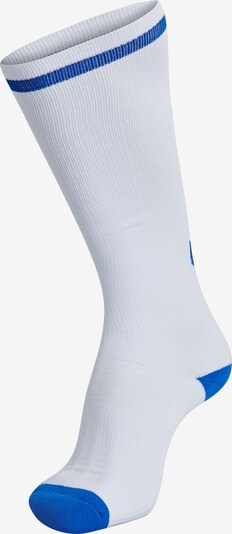 Hummel Chaussettes de sport en bleu roi / blanc, Vue avec produit