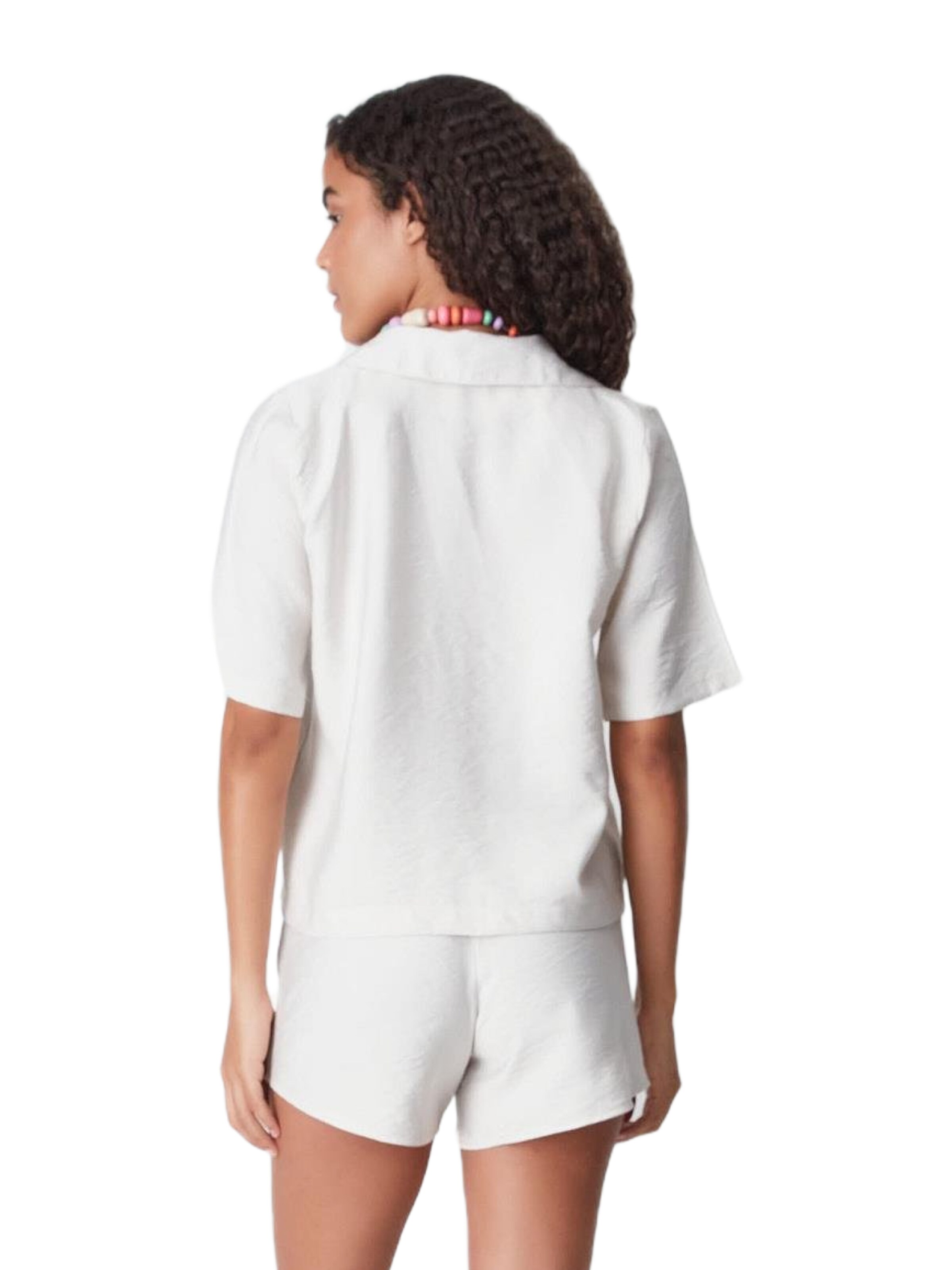 Chemisier C&City en blanc