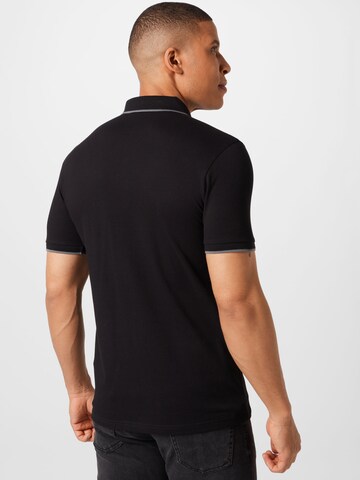 BOSS Orange Poloshirt 'Passertip' in Schwarz