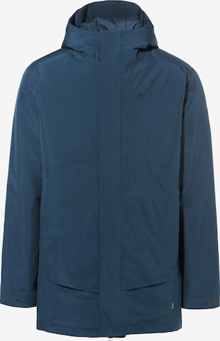 VAUDE Parka 'Rosemoor Padded' in Blau: Vorderseite