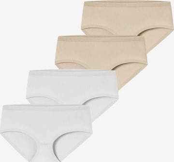 Culotte ' Invisible Cotton ' SCHIESSER en beige : devant