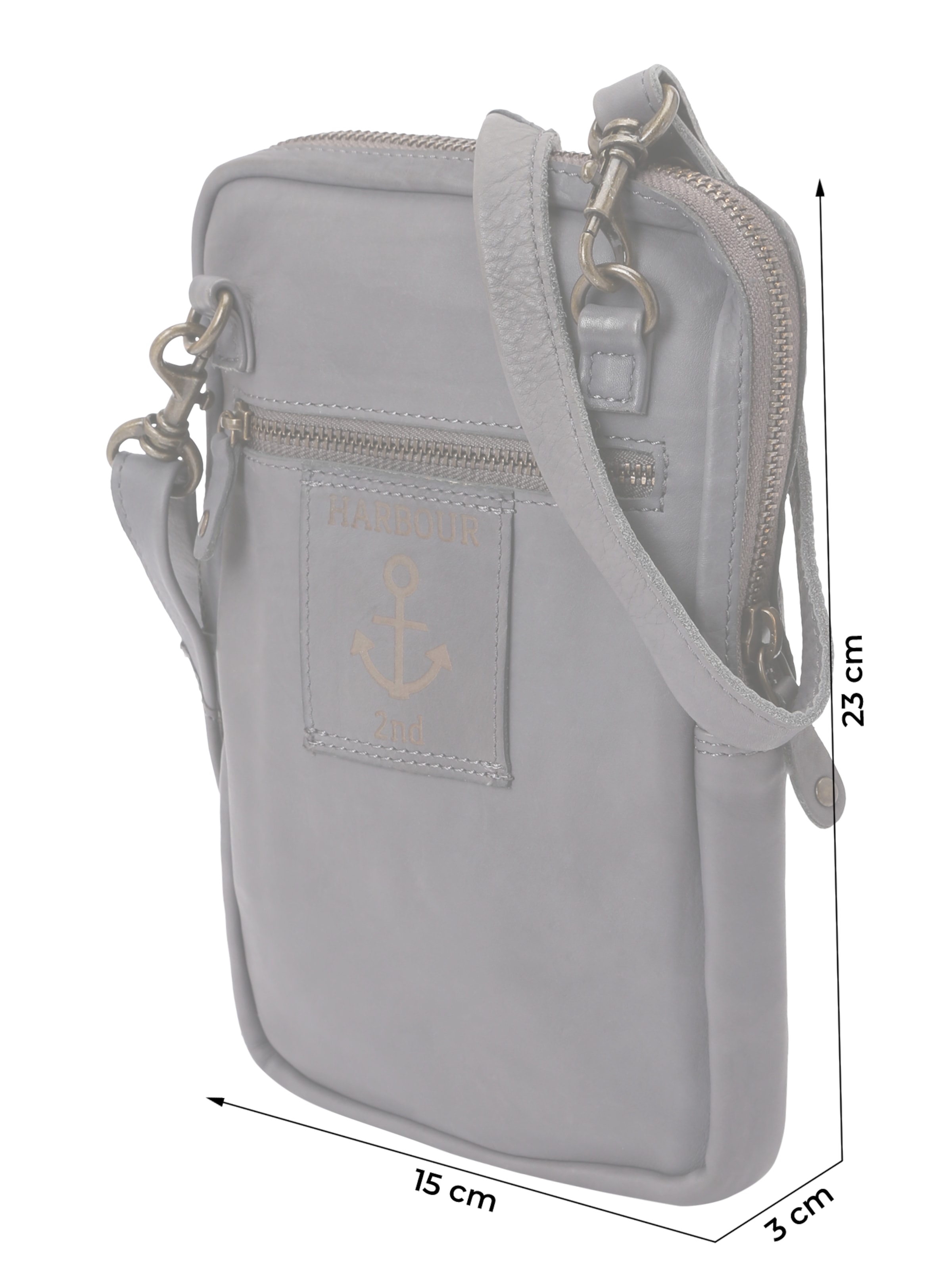 Harbour 2nd Сумка через плечо 'Benita-2' в Серый: спереди