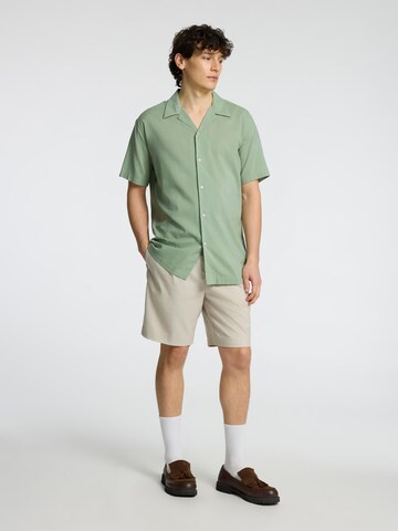 SELECTED Regular fit Overhemd 'SLHAir' in Groen