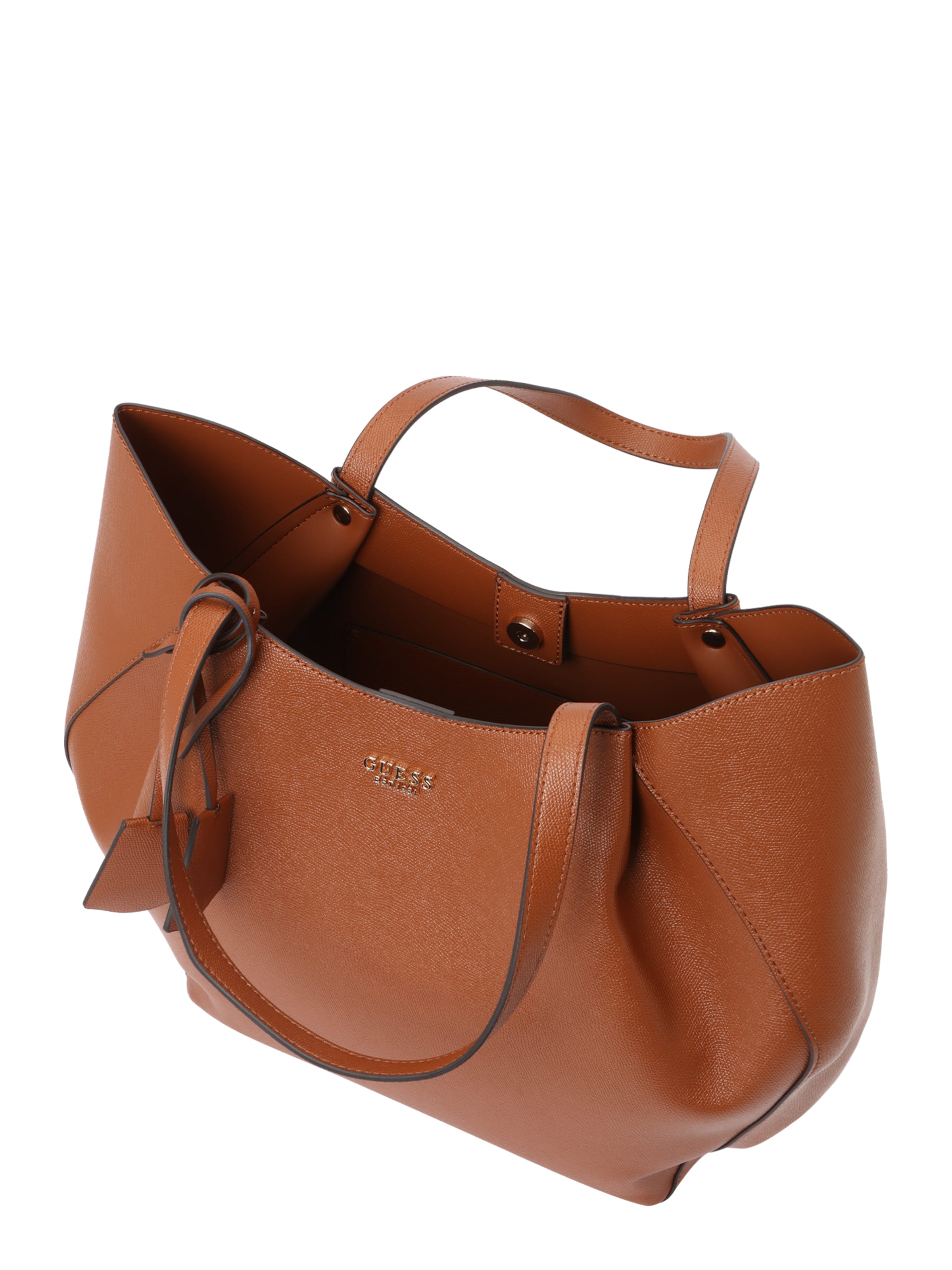 Cabas 'AMORETTE 2 IN 1 TOTE' GUESS en marron