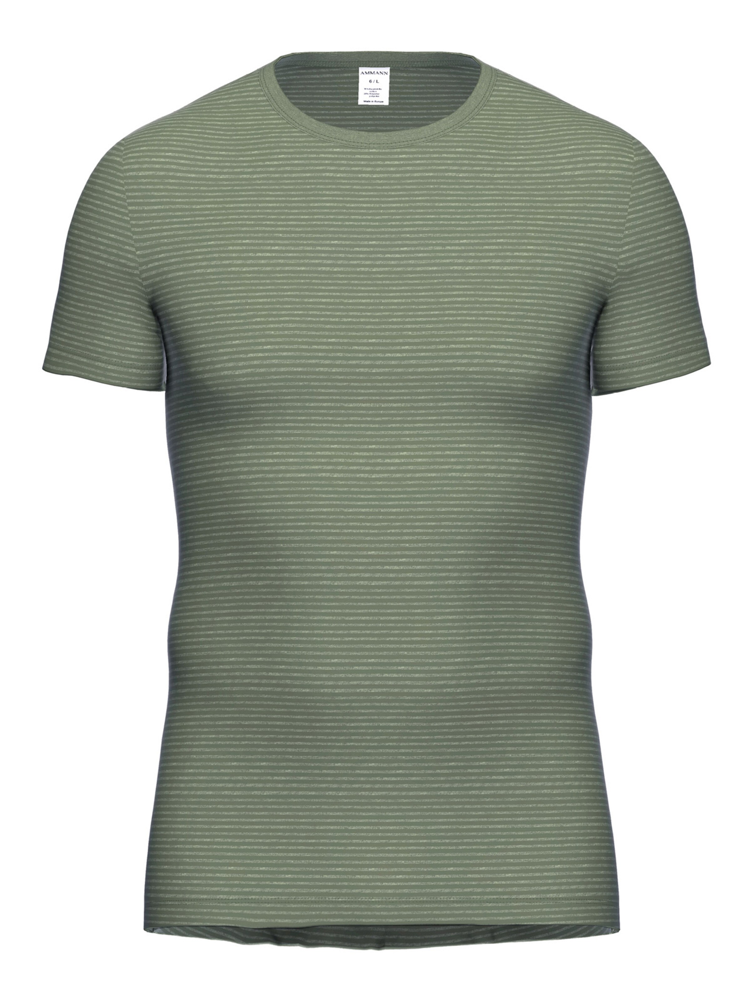 Ammann Shirt ' 170 Jeans ' in Green: front